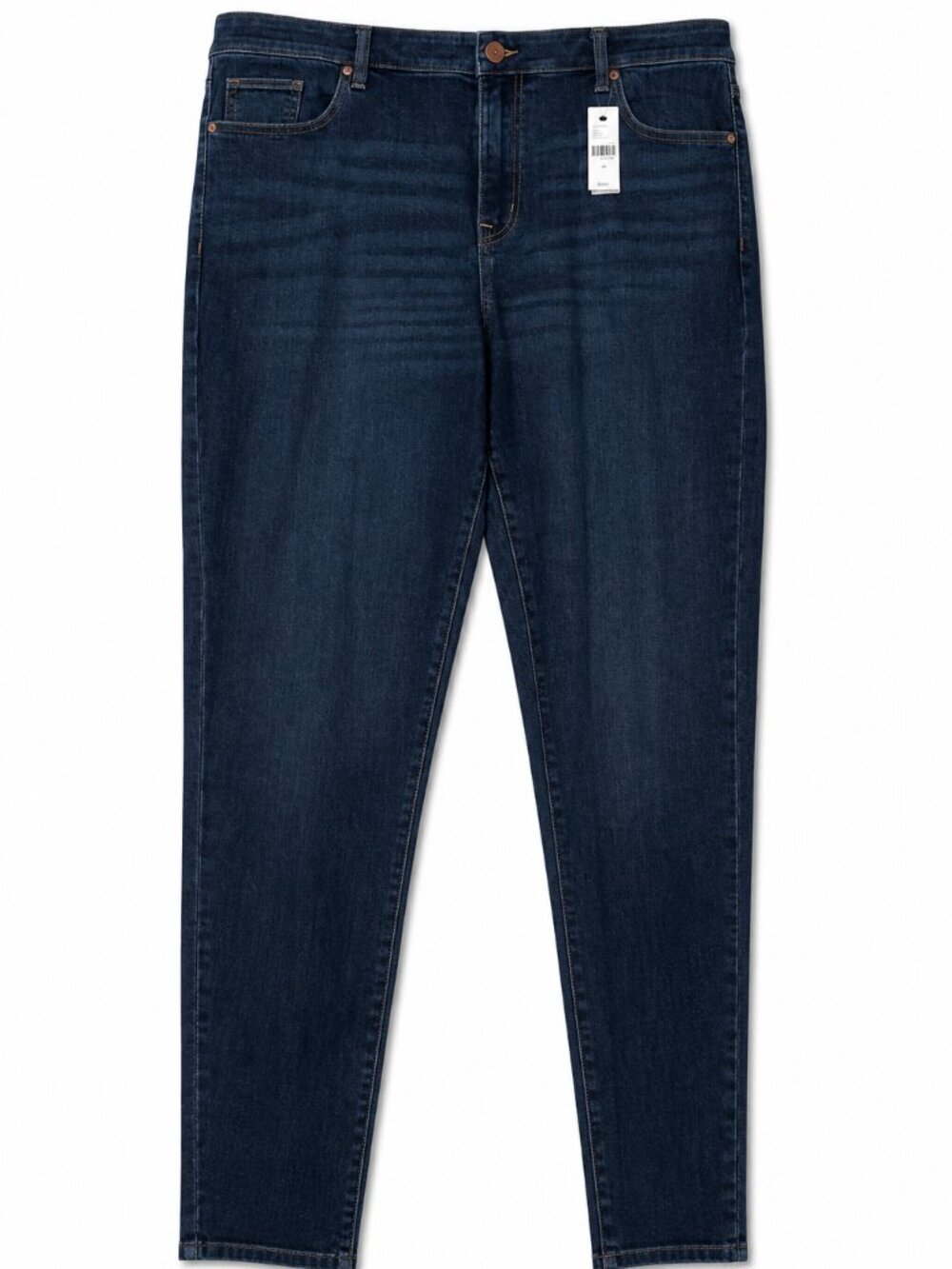 NWT LANE BRYANT Signature Fit Mid-Rise Straight Magic Waistband Ankle Jeans 20